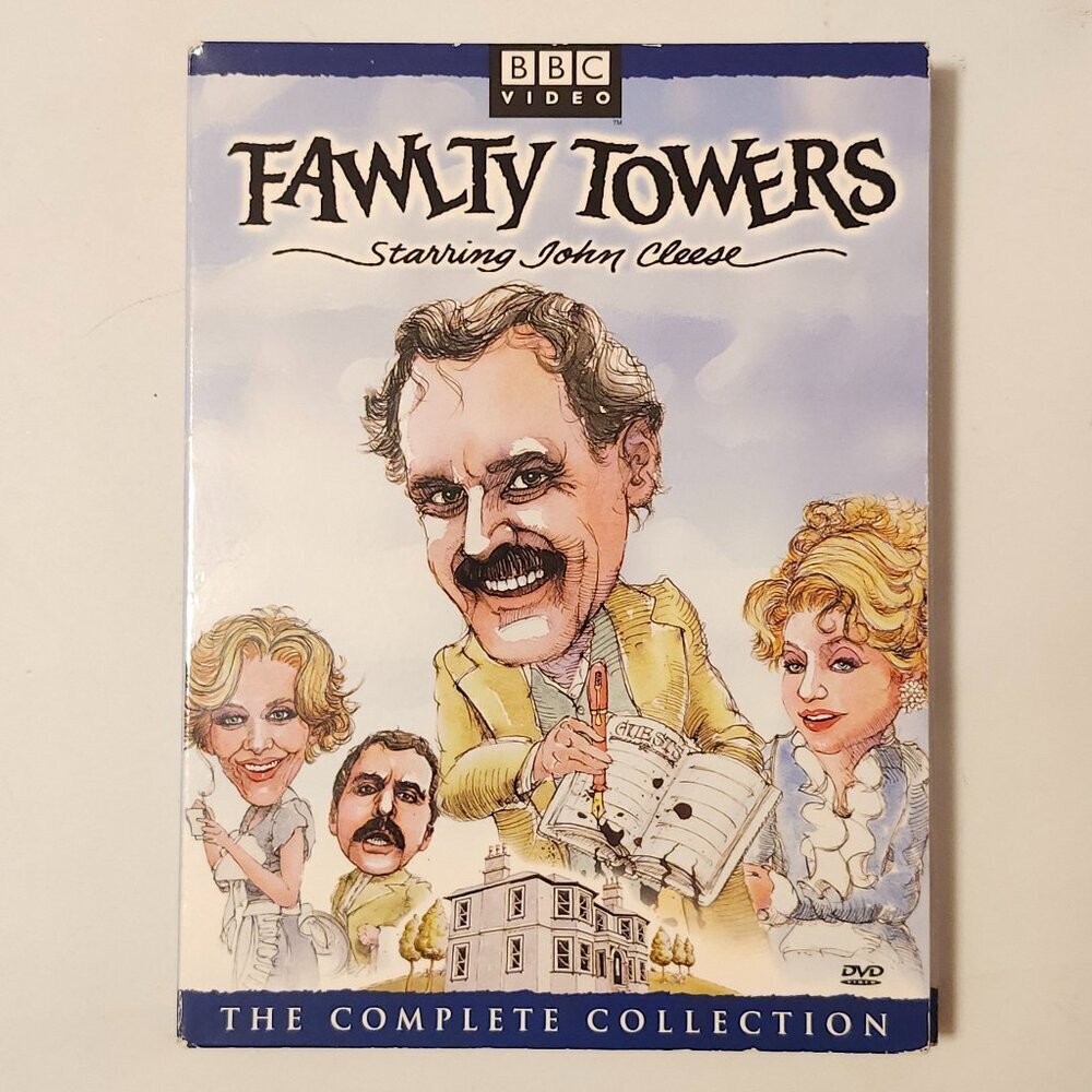 Fawlty Towers The Complete Collection DVD BBC 1975 John Cleese Comedy 3-Discs